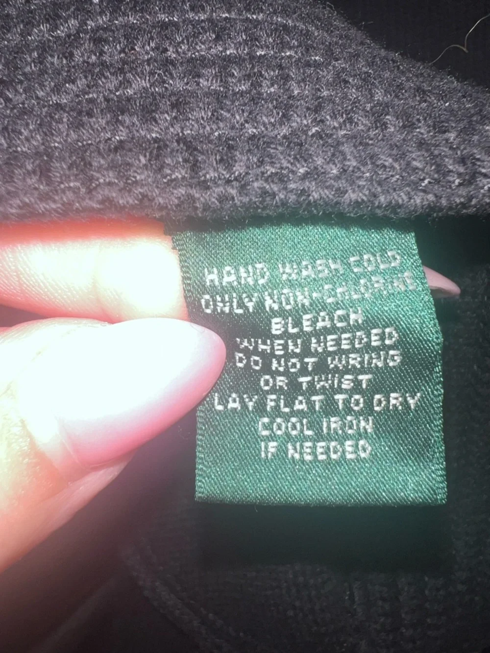 Lauren Ralph Lauren Black Military Knit Jacket Gold Crest Buttons Small - Picture 14 of 15